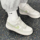 耐克（NIKE）Nike耐克男鞋女鞋Air Force 1 Low白绿情侣款低帮板鞋IB3881-001 IB3881-001 35.5