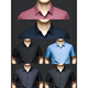 CEO Camiseta de manga corta de seda de hielo de alta gama Yageo de alta gama para hombres en verano fresco, sin escalas, antideslizantes, sin narcotrave, hombres negros de lujo de lujo real seda de seda negra de lujo de lujo s 3890-115Jin [Jin equivale a 0.5 kg]