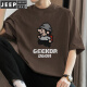 Jeep Spirit260g schwere reine Baumwolle kurzärmelige T-Shirt Herren übergroß