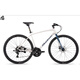 
Road bike 700C 21 speed men and women commuting bike bicycle mattressed gray/black