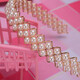 Hair hoop, face wash, hair hoop, women's hairpin, hair press headband, headband, high-end, fashionable, half-mesh gold style