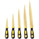 Archivo de madera XMSJ Archivo de madera dura Archivo de madera dura en forma de punta dentada 6 pulgadas 8 pulgadas 10 pulgadas Archivo de madera Mezclado 7 piezas ---