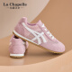 LA CHAPELLE SAPOS MUJERES SOMPLES SOMPLOS COMENDIDOS ALMENTRACIONES ALEMENTOS PARA MUJER 2025 Nuevo verano de malla delgada versátiles versátiles casuales zapatos planos rosa XXE6625-2 39