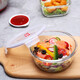 Lock Lock (Locknlock) [Kitchenware 618] Lunch de vidrio Microondas Fruit Freshness Box Lunch Box LLG831O_650ML
