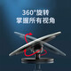 
Baseus car rearview mirror small round mirror reversing auxiliary mirror wide angle adjustable blind spot reversing artifact adapted to su7 [two pieces] curvature 150 wider field of view