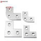 
XMSJ aluminum 4040 metal end cap 8080 cover aluminum profile European standard 3030 aluminum alloy profile 2020 national standard aluminum cover 6630L aluminum right angle European standard M8 bolts
