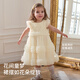 David Bella Vestido de chicas ropa de verano Mesh Princess Falda Falda de cumpleaños de un año Falda de ropa para niños