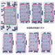 Häufig verwendete IC -Chips integrierter Schaltkreis, Optokoppler, Patch -Schaltungslogik -Chips, 400140106 Boxen, 10 Arten von IC -Chips, 74LS7374LS151 -Boxen