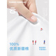 Rongxitu Boys Chaleco 2025 Summer NUEVO CHISMA COMENTA COLTIONES CHAMISA BIÑOS Top Big Big Children's Summer Vest DGP13568 White M 120C