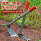 Front manganese steel household small hoe for planting cauliflower hoe outdoor pickaxe for digging wild vegetables and weeding tools gardening hoe