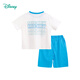 Disney Baby Children's Clothing para hombres y mujeres Traje de manga corta para niños Traje de verano informal y cómodo de verano 222T1381 Azul y blanco 110