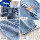 Disney Children's Siebenpunkte Soft Jeans Sommer Thin Boys Sommer mittelwärme Baby Junge Harem Hosen Trendy Casual 9901 Sticked Welpe 140 Größe für 7-10 Jahre [130-140 cm] empfohlen [130-140 cm]