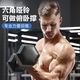 Pauline Pesery dumbbell men's home fitness student hexagonal 2kg 5kg rubber-coated arm training female 10kg fitness equipment 3KG single