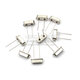 Quartz crystal oscillator direct plug 2 pins HC-49S passive crystal 12MHZ 11.0592M 4M24M25M8M10M16M Passive crystal oscillator 24.576M direct plug 2 pins (10 pieces)