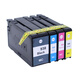 Mengxiang eignet sich für HP938 kompatible Tintenpatronen HP 9110B 9120B 9130B 9720 9730 Tintenstrahldrucker Tintenpatrone HP938 Black Ink Patrone [1250 Seiten]