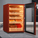 Bulldog cigar cabinet, constant temperature and humidity control, humidification and ammonia removal, German compressor, moisturizing, red wine cabinet, variable frequency, imported cedar solid wood fingerprint lock, wifi, energy-saving cloth dog box for naked breeding, VC308 new product, fourth generation, black, 1000 cigar capacity