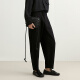 Sketch Men's Clothing 2025 Spring New Product Scimitar Pants Pantalones de color sólido suelto 9p2e11730 001 Negro XL