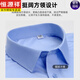 Hengyuanxiang [200 DP Free Iron] Pure Cotton Cotthered Rilbered Men Mreate-to-Tear Professional Formal Summer Thind Blue Foremed Broht Belyed 9926 светло-голубые 38