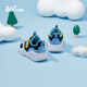 361 Kinderschuhe, Kindersportschuhe 25 vier Jahreszeiten, Männer und Frauen, leicht und weich und elastisch, Kinderschuhe, Babyschuhe, schwarze 23