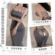Feimu sexy Unterwäsche sexy Pyjamas Uniform Ice Seide Hosspannung Hüftrockstrümpfe sexy verführerische Kleidung Pyjamas 6625 Grau gleich Größe