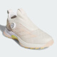 Adidas Golfschuhe Frauen Adizero ZG Boa Mode Outdoor Sports Spikeless Schuhe 2025 neuer Stil IH9894 Weiß/Pink/Gelb 36
