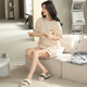 Sitio web oficial de Hongdou 2024 Nuevo pijamas para pantalones cortos de algodón puro de verano para mujeres Portos cortos de primavera y otoño El estilo de verano se puede usar afuera de ropa casera ZH-9857# shorts m tamaño (80-100Jin [Jin equivale a 0.5 kg])