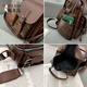 Pecker (Tucano) Sac à dos en cuir souple pour femmes 2025 Nouvelle mode rétro British Short-Distance Voyage de grande capacité Sac mère multifonctionnelle Brown Trendy