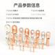 Huijun national standard A grade copper nose thickened copper terminal block cable connector lug copper tinned DT-70mm