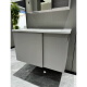 Jomoo Shopping Mall XA2032 Gabinete de baño Moderno Hanging Snowflake Gray Light Luxury Washbasin 695 mm
