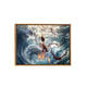 
Nezha Digital Oil Painting 2025 New Nezha 2: Demon Child's Sea Digital Oil Painting Hand-painted Graffiti Cartoon LL12173 30*40cm Thick solid wood inner frame + beautiful outer frame [