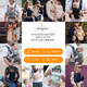 Kangaroo baby strap front and back dual-purpose baby holding artifact baby front-held walking baby lightweight four out to free your hands four seasons Starry sky gray