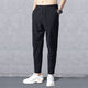Semir spring and autumn trousers men's casual pants summer thin new trendy sports pants loose autumn style black boxer 2XL