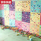 
OUY area corner wall shape pairing building blocks kindergarten early education toys creative competition focus home toys burgundy traffic red
