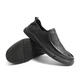 Senda Loafer men's shoes summer new style shopping mall same style one-legged bean shoes casual leather shoes 1BH01BM3 black 43