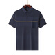 
MONTAGUT summer comfortable summer T-shirt short-sleeved real pocket cool feeling middle-aged men's polo shirt summer middle-aged and elderly people 6188 dark green (real pocket) S 165[120Jin[Jin equals 0.5 kg] below]