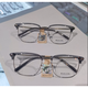 Tyrannosaurus glasses Wang Hedi same optical frame fashion men and women large frame glasses frame BJ6098/6198 BJ6098-B90 transparent