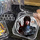 Li Xingyun et Ji Ruxue peignant The Bad Man dans le monde de Jianghu Style Double Flash Badges Flash Around Bar Chi Exquis Millet Bad Man-L6623 Li Xingyun 7 [Silver Onion] Double Flash Ba Chi + Box Box Box Box Box