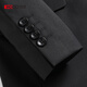 Costume de haricot rouge Slim Professional d'usure formelle de costume