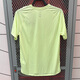 Camiseta de manga corta Nike (Nike) para hombres 2025 Summer NUEVO ARRIBA SPORT ARRILLABLE CORRER BODING BODYSUit HV5204-701 ligeramente amarillo y verde M /170 /recomendado 110-130Jin [Jin equivale a 0.5 kg]