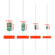 0510 color code inductor 1W1.5MH2.2MH2.7MH3.H4.7MH6.8MH10MH15MH 05102.2MH red red silver 10 pieces