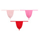 Men's Thong pure cotton men's Thong narrow-edge low-waist sexy and fun pure lust style special spicy underwear red + rose red + pink 2XL 150-175Jin Jin equals 0.5 kg