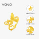 Vana Snake Butterfly Gold Ring Women's 999 Pure Gold Ring Birthday Gift for Girlfriend and Wife Gold Weight About 3.2g Pure Gold Ring