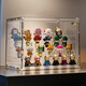 KAMAN Figure Display Cabinet Blind Box Storage Rack Lego Bubble Mart Storage Box Transparent Acrylic Display Box Transparent Extra Large/4 Layers 1