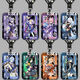 The seven sages around the Genshin Impact Summoning Horti Nasida Wanningna Card Student Campus Card Farm Card z14380 Coral Palace Heart Sea [Card Set + White Braided Key Chain]
