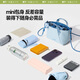 
Beneunder crossbody bag women's bag shoulder bag tote bag mini commuter bag travel light shopping bag gift girl gray