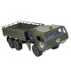 Fernbedienung Car Boy Toy Spielzeug großer Kinder mit sechsradem Rahmen Militärfahrzeugmodell-Ladung mit Allradantrieb Off-Road Heavy Truck American Heavy Truck Cape Kamera Drei-Batterie-Version (spielen Sie 90 Minuten. + Get It)