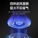 德意（DE&E）燃气灶 不锈钢 双眼灶具 5.2kW大火力 高热效率 全尺寸适配嵌入式灶具JZT-716G（天然气）