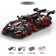 LEGO ARO Sports Car Series Technology Building Blocys pour adulte Assent Assembly Toy Model Boy Gift Apollo Sports Car-1391 particules [Version statique]