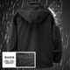 Fhhuabd Winter Plus Fleece Chaqueta engrosada Juego de hombres a prueba de agua a prueba de viento de los hombres Traje de montañismo al aire libre para el alerta de la chaqueta caliente fría 9920 Juego de vellón verde [impermeable] 3xl 185 Tamaño [160-180Jin [Jin iguala 0.5 kg]]
