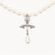 Vivienne Westwood (Vivienne Westwood) purchasing spot Queen Mother Necklace Star Same Style Flagship Authentic Saturn Pearl Necklace Gift Birthday Gift Silver-Saturn Pendant Clavicle Chain